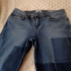 William Rast Patched Print Jeans